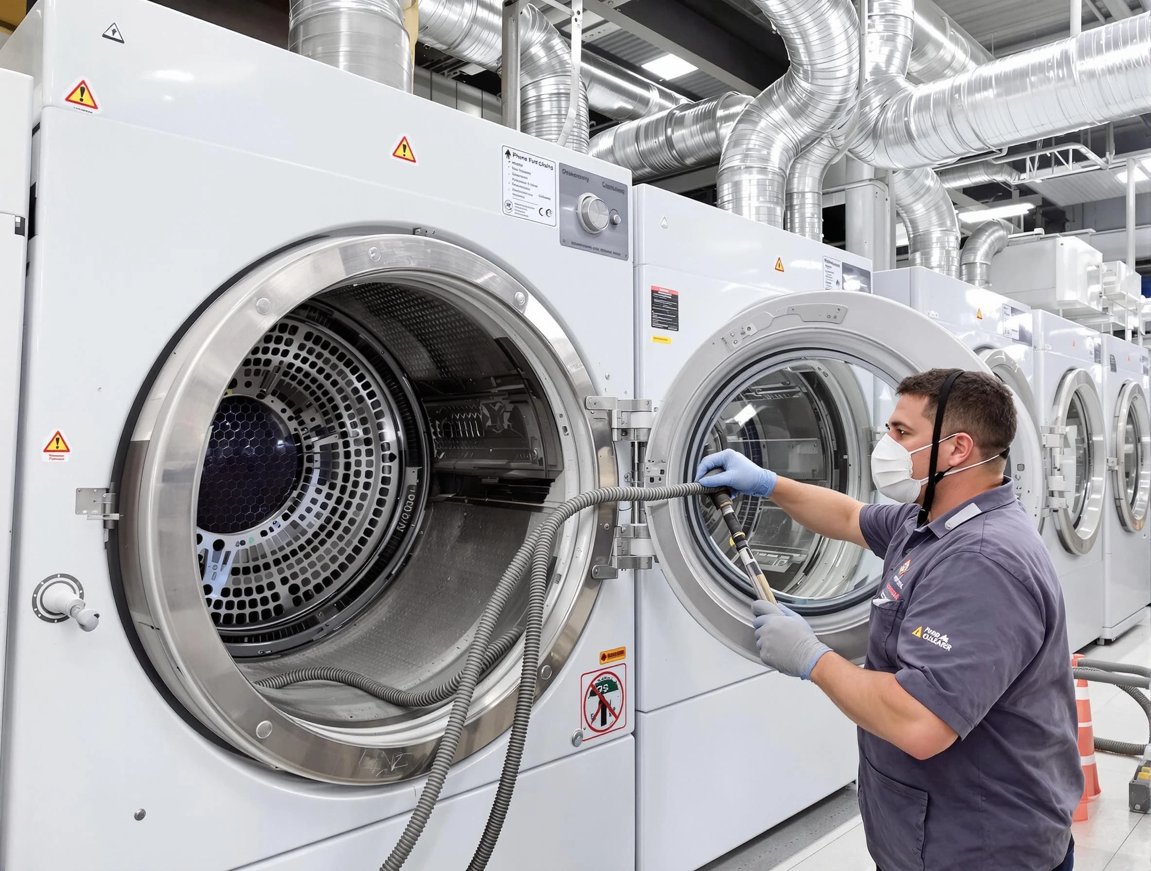 Industrial-grade dryer vent cleaning by Louisville Dryer Vent Cleaning in Louisville