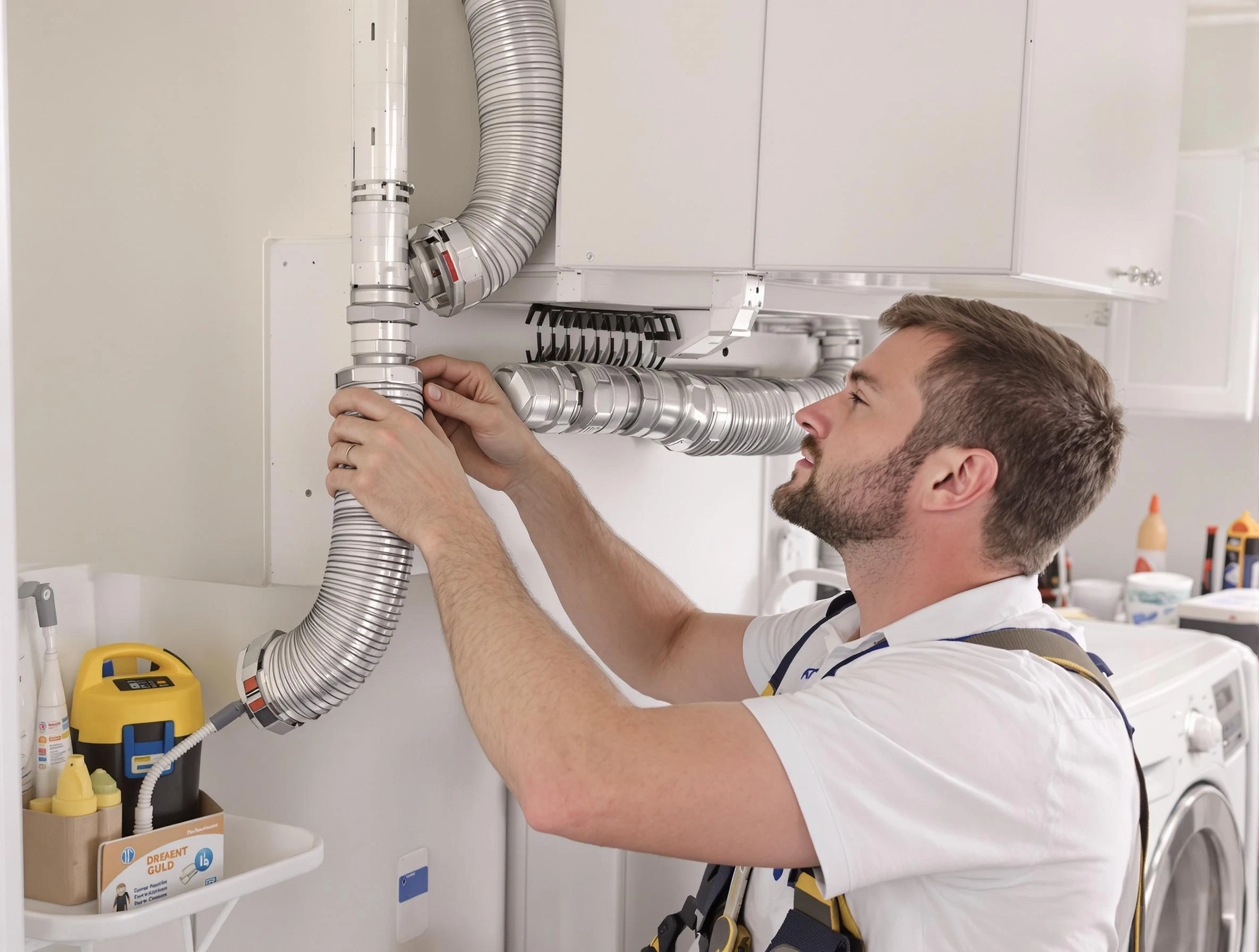 Professional dryer vent repair and installation by Louisville Dryer Vent Cleaning in Louisville